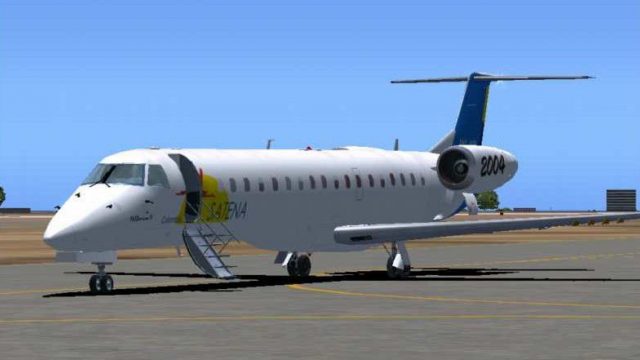 Screenshot 1 — SATENA Embraer ERJ 145