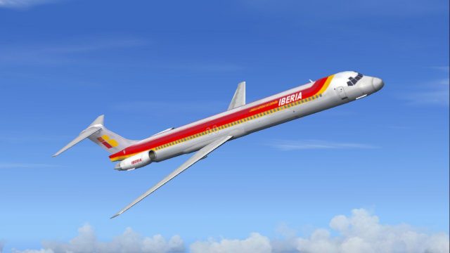 Screenshot 1 — Iberia McDonnell Douglas MD-83
