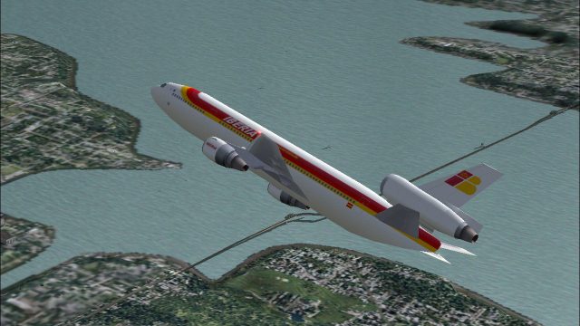 Screenshot 1 — Iberia Douglas DC-10