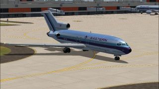 Screenshot 1 — EAL Boeing 727-100 Bare Metal