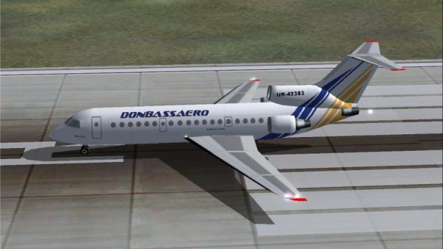 Screenshot 1 — Donbass Aero Yak-42