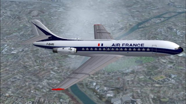 Screenshot 1 — Air France SE210 Caravelle F-BHRI