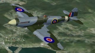 Screenshot 3 — WW2 fighter Spiteful Mk XVI