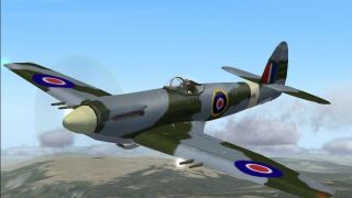 Screenshot 2 — WW2 fighter Spiteful Mk XVI