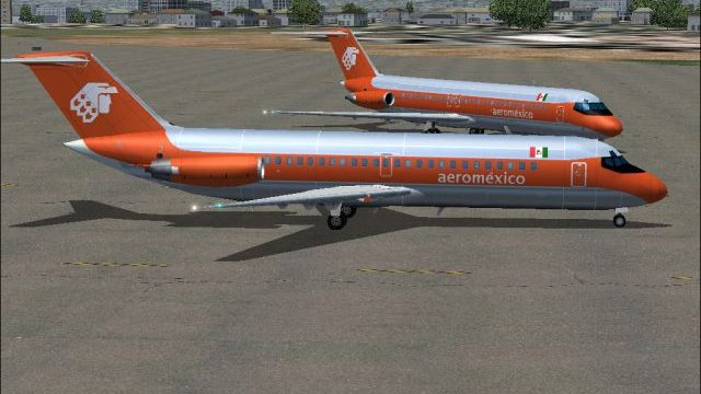 Screenshot 1 — Aeromexico Douglas DC-9-10