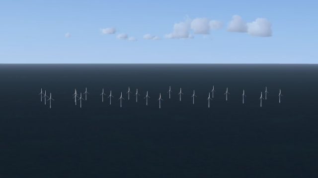 Screenshot 1 — Llandudno Wind Farm Scenery