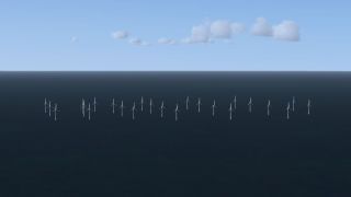 Screenshot 1 — Llandudno Wind Farm Scenery