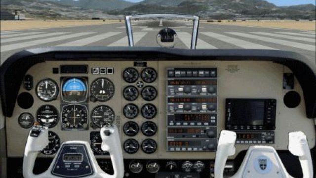 Screenshot 1 — 2D B-58 Beechcraft Baron Upgraded