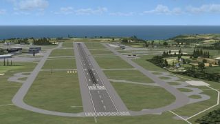 Screenshot 5 — Newquay/St. Mawgan Airport Scenery