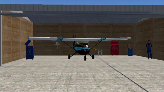Screenshot 1 — Sano Airport Scenery