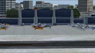 Screenshot 3 — Burke Lakefront Airport (KBKL) Scenery