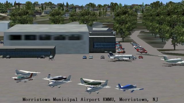Screenshot 1 — Morristown Municipal Airport Scenery