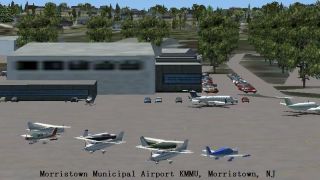 Screenshot 1 — Morristown Municipal Airport Scenery
