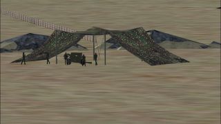 Screenshot 2 — Goose Green Airport Scenery