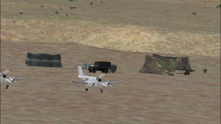 Screenshot 3 — Goose Green Airport Scenery