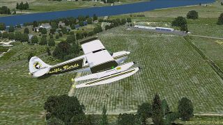 Screenshot 1 — Quebec Airports Scenery