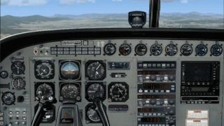 Screenshot 1 — 2D Cessna C208 Caravan Panel