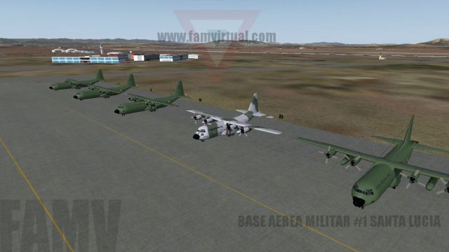 Screenshot 1 — Santa Lucia Air Force Base
