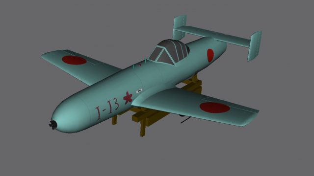 Screenshot 1 — Static MXY7 OHKA Scenery Object