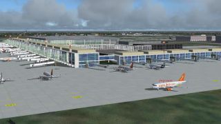 Screenshot 3 — Berlin Airport Scenery