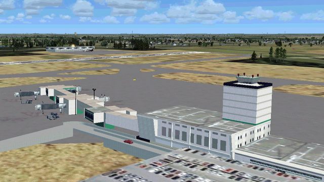 Screenshot 1 — Evers International Airport Scenery