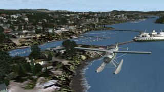 Screenshot 1 — British Columbia Float Bases Scenery