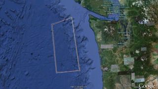 Screenshot 1 — Carrier Group Track Off Washington Coast