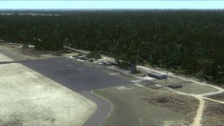 Screenshot 1 — Mackall Army Airfield Scenery