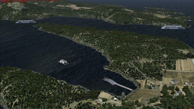 Screenshot 1 — Orbx Compatible British Columbia Ferries