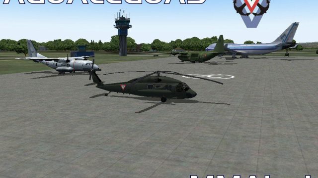 Screenshot 1 — Agualeguas Airport Scenery