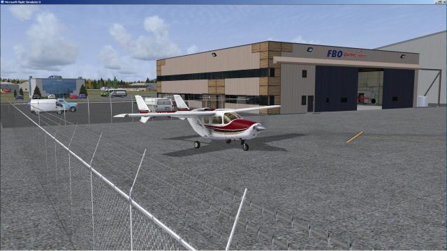 Screenshot 1 — Quebec Jean Lesage International Airport Scenery