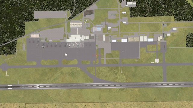 Screenshot 1 — Jozef Puchnik International Airport Scenery