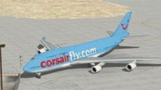 Screenshot 3 — Boeing 747-400, CorsairFly