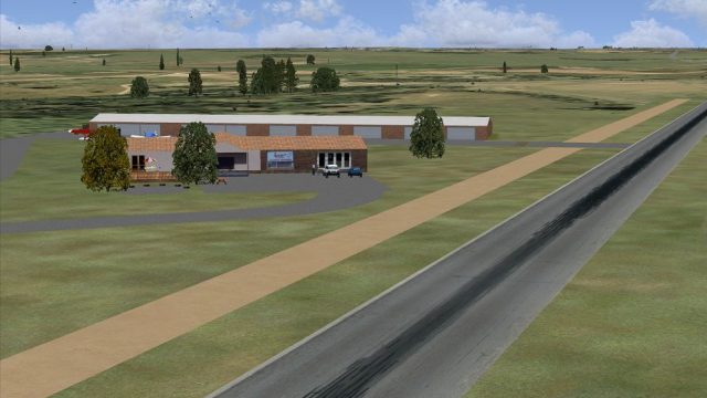 Screenshot 1 — Aeropark Zynkraal Scenery