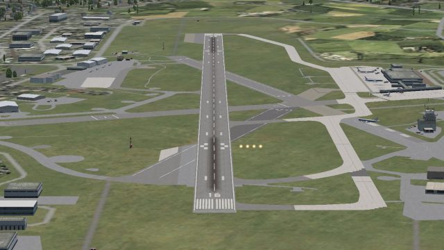 Screenshot 1 — Aberdeen (Dyce) Airport Scenery