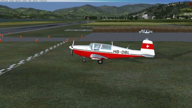 Screenshot 1 — ADEX Wangen-Lachen Airfield Scenery