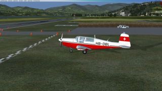 Screenshot 1 — ADEX Wangen-Lachen Airfield Scenery