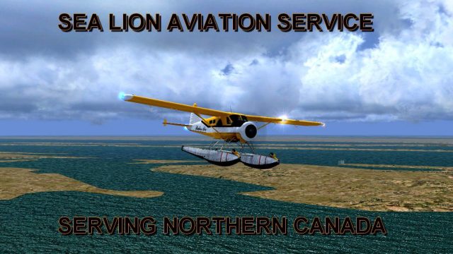 Screenshot 1 — Sea Lion Air Service Scenery And Flights