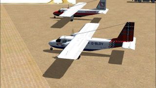 Screenshot 3 — Fair Isle Airport Scenery