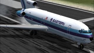 Screenshot 1 — EAL Boeing 727-200 1970 White Livery V2