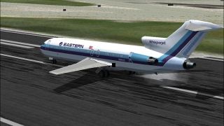 Screenshot 1 — EAL Boeing 727-200 1970 White Livery