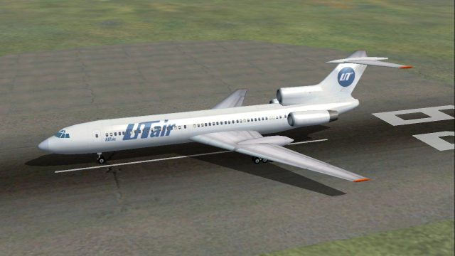 Screenshot 1 — UT Air Tupolev Tu-154