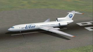 Screenshot 1 — UT Air Tupolev Tu-154