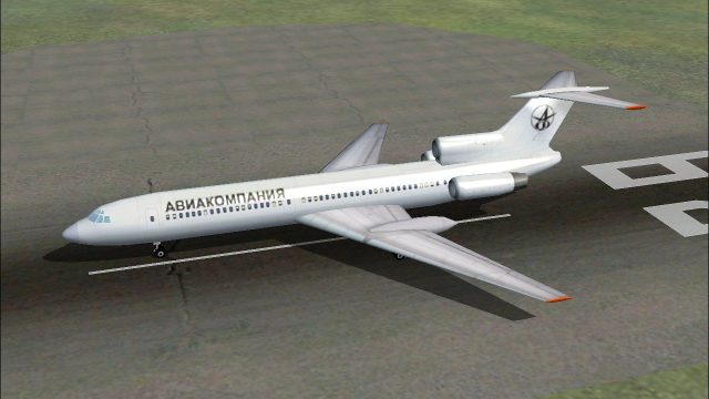 Screenshot 1 — Airlines 400 Tu-154