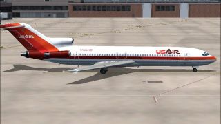 Screenshot 1 — USAir Boeing 727-200 1980 Bare Metal V2