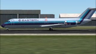 Screenshot 1 — EAL Douglas DC-9-30 Bare Metal V2.1