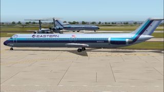 Screenshot 1 — EAL Douglas DC-9-50 Bare Metal V2.0