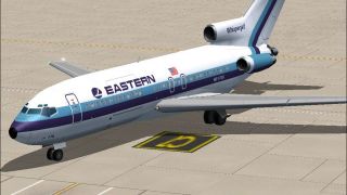 Screenshot 1 — EAL Boeing 727-100QC Delivery White V2.0