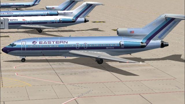 Screenshot 1 — EAL Boeing 727-100QC 1980 Bare Metal V2