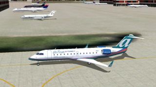 Screenshot 1 — AirTran JetConnect Canadair CRJ-200
